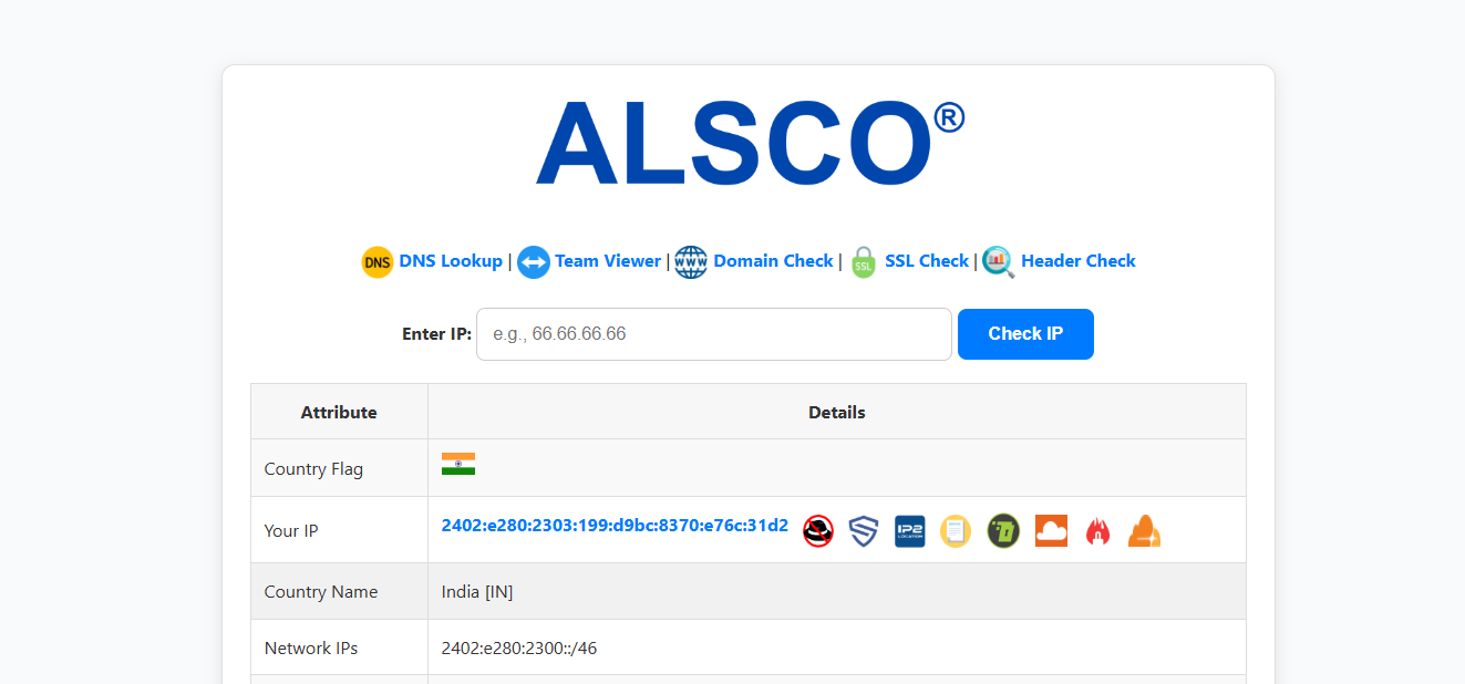 ALSCO IP